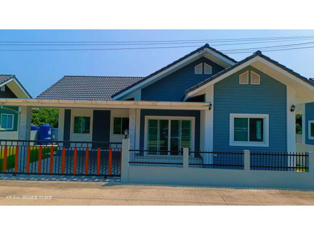 บ้านสร้างใหม่ขนาด 3ห้องนอน 2ห้องน้ำ