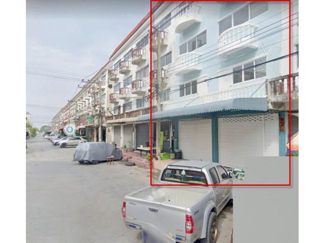 ตลาดพระรูป รังสิต นครนายก 2 คูหา 4 ชั้น  รังสิต คลอง2 30ตรว 6นอน