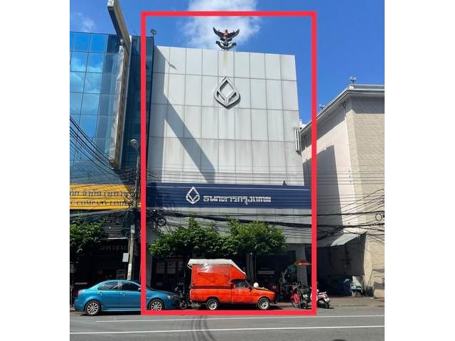 ให้เช่าอาคารพานิชย์ 4 ชั้น 3 คูหา 816 ตรม. ถนนเยาวราช ใกล้ MRTวัด