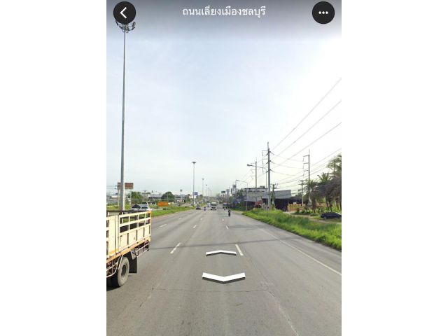 ###ที่ดินติดถนนบายพาสเลี่ยงเมืองชลบุรี (361) ทำเลการค้า เนื้อที่ 7ไร่ หน้ากว้าง 85เมตร ตำบลนาป่า เมืองชลบุรี ###