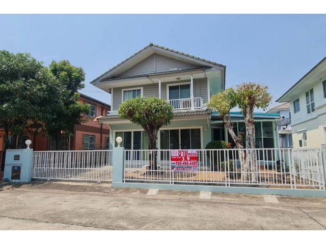 บ้านเดี่ยว 2 ชั้น โครงการ สีวลี-สุวรรณภูมิ เนื้อที่ 50.6 ตรว. ใกล้โรงเรียนสารสาสน์วิเทศสุวรรณภูมิ จ.สมุทรปราการ