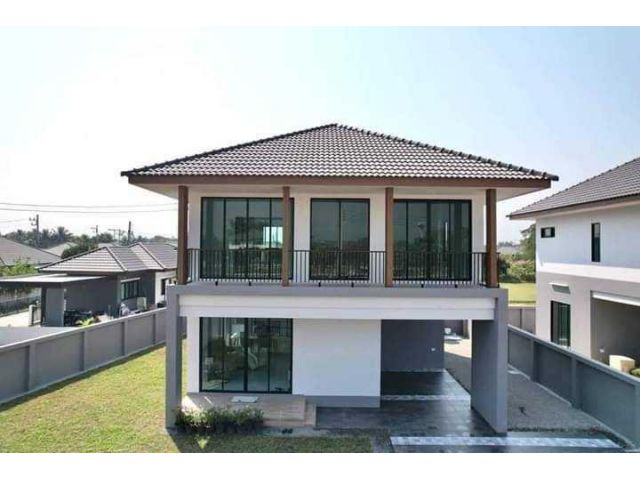 บ้านนอกโครงการ ไม่มีค่าส่วนกลาง . พิกัด ต.หนองจ๊อม อ.สันทราย