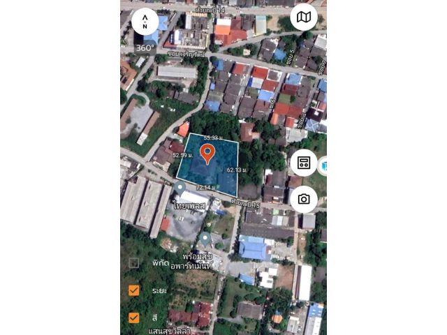 ที่ดินใกล้ถนนสุขุมวิทหลังโตโยต้า 898ตรว./ละ 34,000บาท ต.ห้วยกะปิ อ.เมือง จ.ชลบุรี