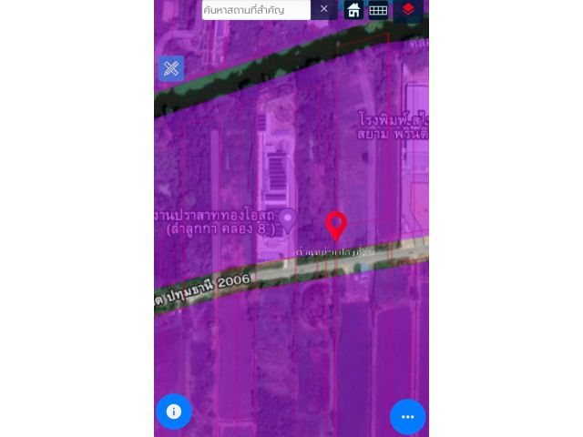 ขายที่สีม่วงลำลูกกา 44ไร่ 71ตรว. ไร่ละ 3ล้าน ต.ลำลูกกา อ.ลำลูกกา จ.ปทุมธานี -