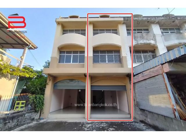 อาคารพาณิชย์ หมู่บ้าน มารวย 1 เนื้อที่ 19.75 ตรว. ถนนเพิ่มสิน เขตสายไหม