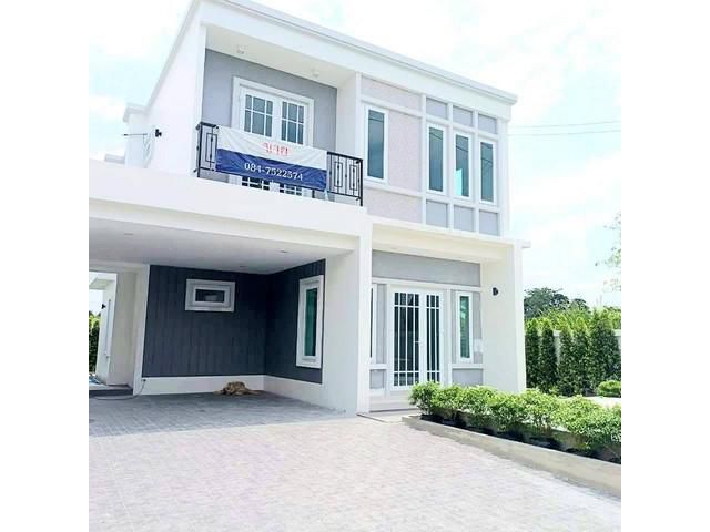 บ้านเดี่ยว2ชั้นสร้างใหม่ ย้ายเข้าอยู่ได้ทันที พิกัดรามอินทรา 117