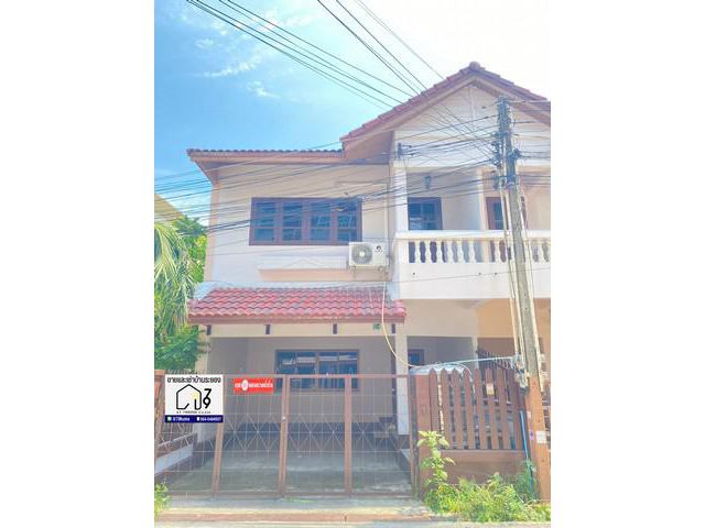 ให้เช่าทาวน์เฮ้าส์ 2 ชั้น ใกล้แยก PMY ระยอง