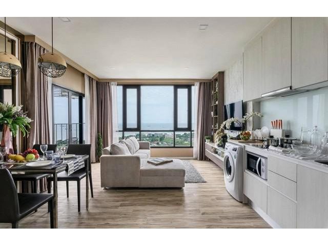 ขาย คอนโด KnightsBridge The Ocean ศรีราชา บรรยากาศสงบ วิวทะเล