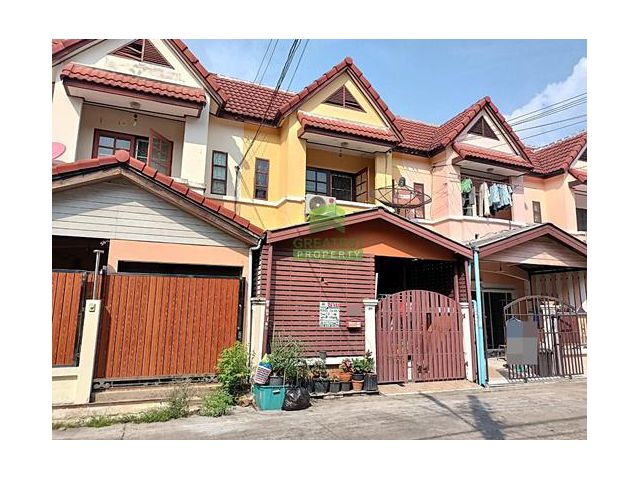 หมู่บ้านสวีทโฮมปาร์ค บางบัวทอง ขายด่วน ทาวน์เฮ้าส์ 2 ชั้น เนื้อที่ 16.20 ตร.ว ทำเลดี ราคาไม่แพง