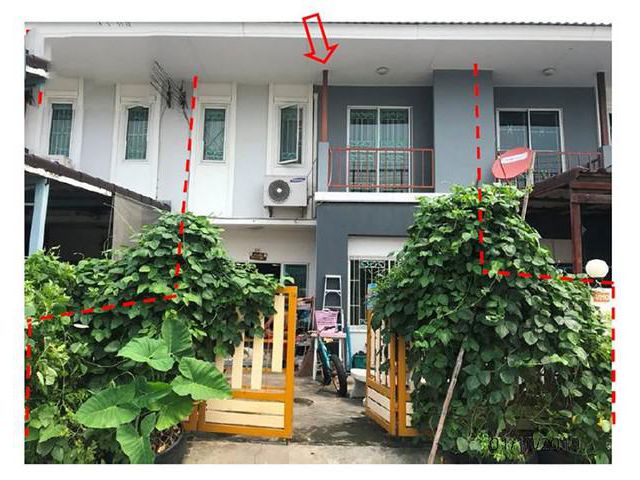 ขายทาวน์เฮ้าส์   โครงการบ้านมัณฑิรา เทพารักษ์ สมุทรปราการ