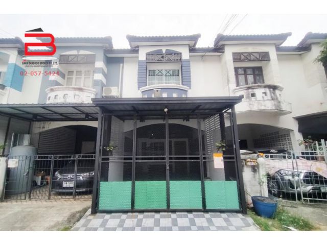 ทาวน์เฮ้าส์ หมู่บ้าน ปิยวรารมย์ เฟส 3 เนื้อที่ 16 ตรว. ถนนบางกรวย-ไทรน้อย อ.ไทรน้อย จ.นนทบุรี