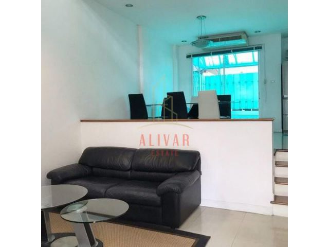 ให้เช่าทาวน์โฮม 3 ชั้น  Plus City Park Sukhumvit 101/1 fully furn
