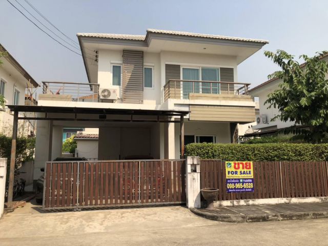 ขายบ้านเดี่ยว 2 ชั้นหมู่บ้านสราญสิริประชาอุทิศ - สุขสวัสดิ์