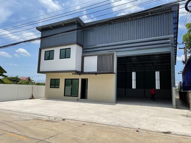 ให้เช่าโกดังพร้อมออฟฟิศ 205 ตรม. ย่านลำลูกกา คลอง 4 ใกล้ตลาด AC
