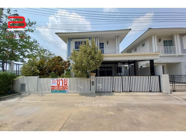 บ้านแฝด โมดิวิลล่า รังสิตคลอง 7 หลังริม เนื้อที่ 38.9 ตรว. ถนนรังสิต-นครนายก อ.ธัญบุรี จ.ปทุมธานี