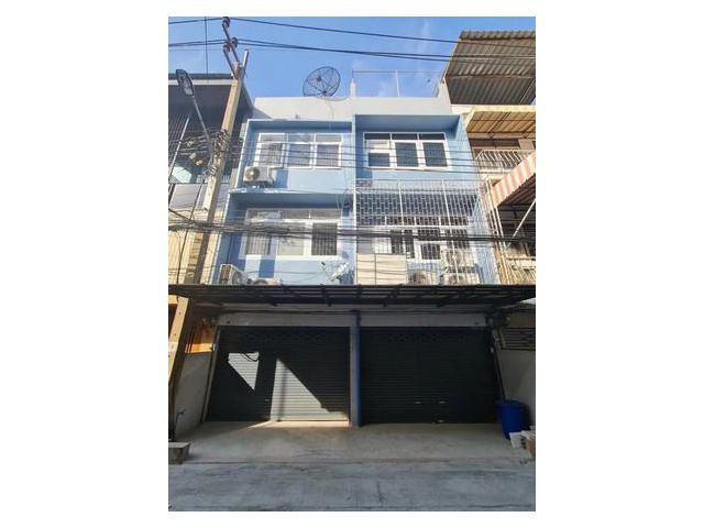 ให้เช่าตึกแถว อาคารพาณิชย์ 3 ชั้น 2 คูหา Renovated ใหม่พร้อมเปิดร้าน ซอยเจริญนคร 12 ใกล้ไอคอนสยาม (ADT960)