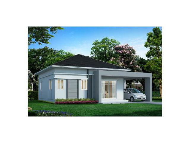 บ้านเดี่ยวชั้นเดียว 2 นอน 1 น้ำ 1 จอดรถ Lanceo CRIB ศรีราชา-นาพร้าว (ซ.ศรีราชา-หนองค้อ 29)