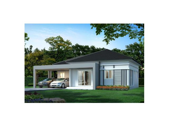 บ้านเดี่ยวชั้นเดียว 3 นอน 2 น้ำ 2 จอดรถ Lanceo CRIB ศรีราชา-นาพร้าว (ซ.ศรีราชา-หนองค้อ 29)