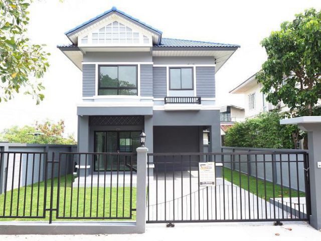 ขายแล้วค่ะ บ้านเดี่ยว 2 ชั้น ม.มณีรินทร์ เลคแอนด์พาร์ค หลังริม ขนาด 53.9 ตร.ว. 3นอน 2น้ำ บ้านสวยมาก มีพื้นที่สวน