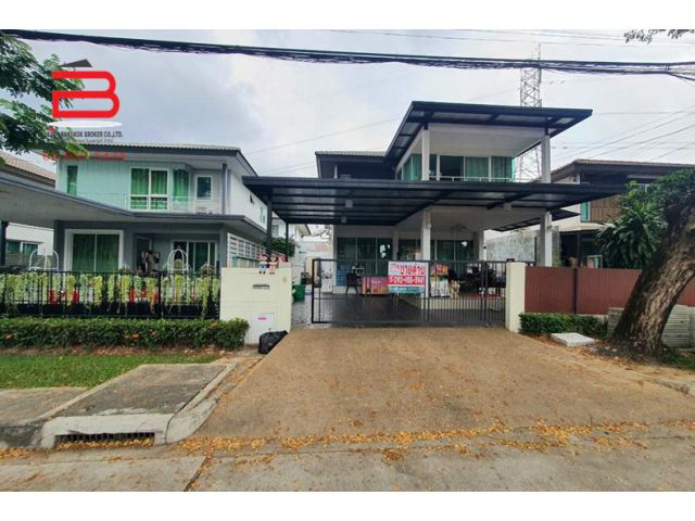 บ้านเดี่ยว หมู่บ้านพฤกษ์ลดา 3 เนื้อที่ 50.4 ตรว. อ.ลำลูกกา จ.ปทุมธานี