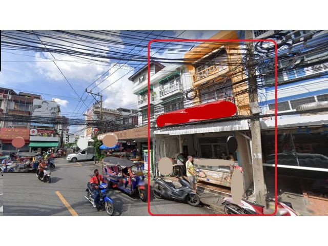MRT ห้วยขวาง 780ร้านอาหารทำเลใจกลางคนจีน 4ชั้น ประชาราษฎร์บำเพ็ญ