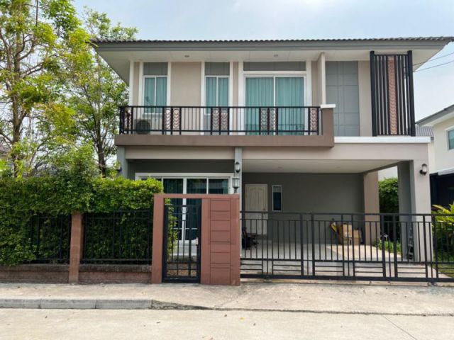 ให้เช่า บ้านเดี่ยว ภัสสร เพรสทีจ จตุโชติ-วัชรพล เนื้อที่ 52 ตรว.
