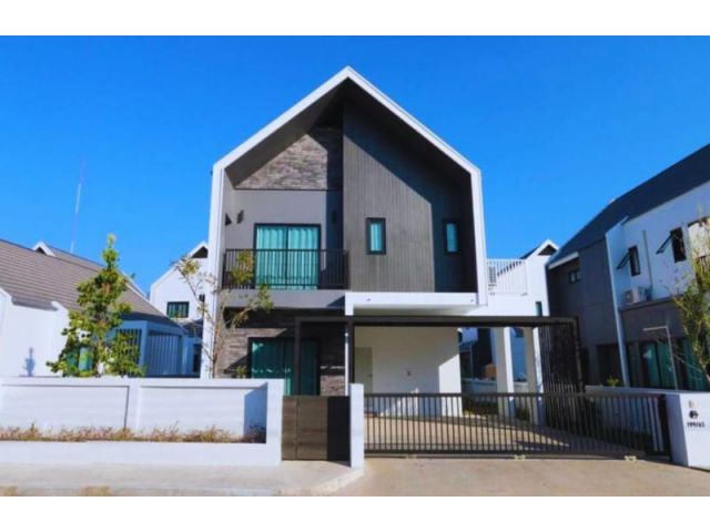 บ้านเดี่ยวสไตล์นอร์ดิก - แม่โจ้ เชียงใหม่