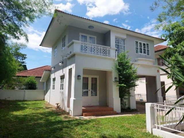 #ขาย/ให้เช่าบ้านสันทราย หมู่บ้านปาริชาติ ในโครงการแลนด์&เฮ้าส์ ใกล้แม่โจ้