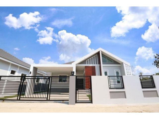 #บ้านสร้างใหม่ บ้านถวาย #ขายบ้านหางดง เนื้อที่ 67 ตารางวา ราคา 2.32 ล้าน (ฟรีโอน)