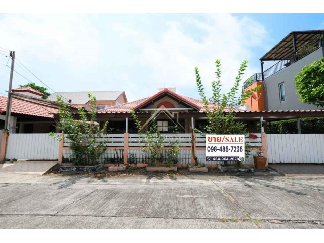 บ้านเดี่ยวชั้นเดียว หมู่บ้าน บางนาวิลล่า กม.2 ขายตามสภาพ