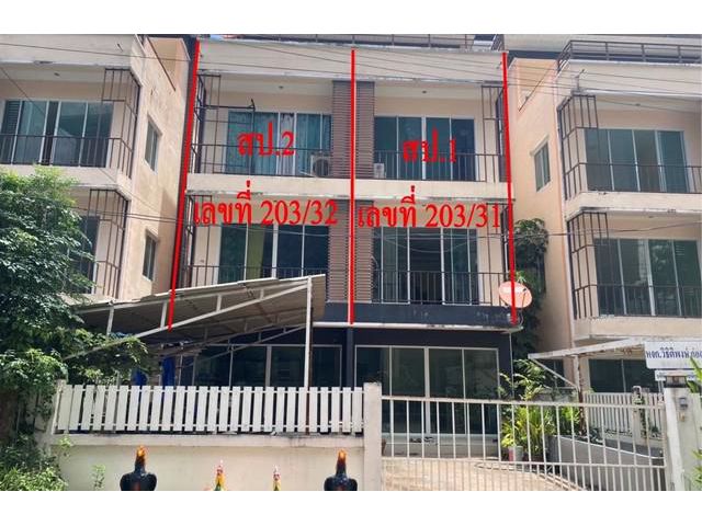 ขายอาคารพาณิชย์ 4 ชั้น 2 คูหา  อ.เมืองเชียงใหม่
