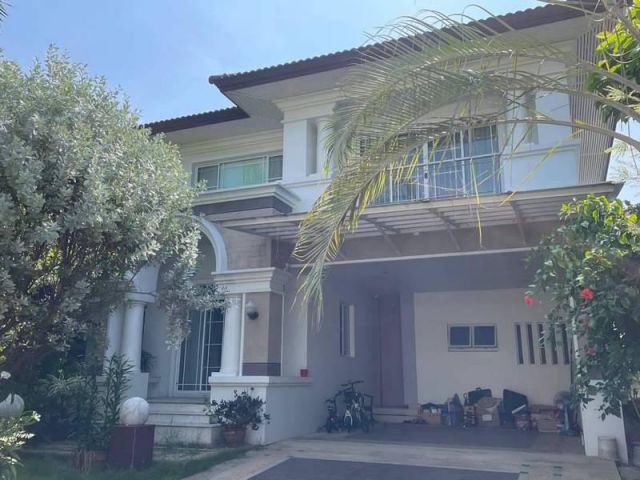 ขายบ้านเดี่ยว 2 ชั้น​ บ้านนันทวัน สุวรรณภูมิ เนื้อที่ 102 ตรว