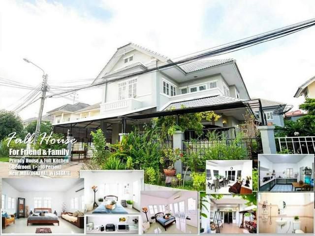 ให้เช่าบ้านเดี่ยว 2ชั้น 5 ห้องนอน บางใหญ่ บางบัวทอง นนทบุรี