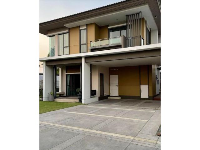 ขายบ้านเดี่ยว หมู่บ้านบุราสิริ ราชพฤกษ์ แปลงมุม หันหน้าทางทิศใต้