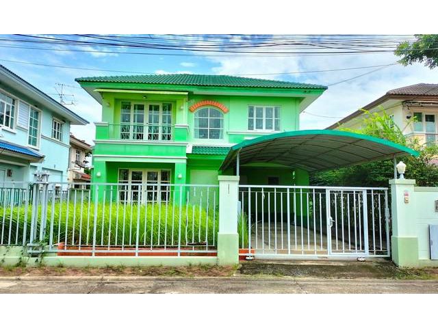 ขายบ้านเดี่ยว   หมู่บ้านปาริชาต ติวานนท์-วงแหวน ปทุมธานี