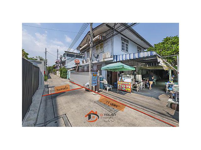 ขายที่ดินพร้อมบ้าน พระราม 6 ซอย 28 เยื้อง ซอยศาสนา 3 ใกล้ BTS อาร