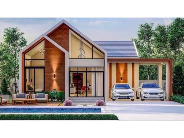 บ้านสวยนอร์ดิก ทำเลดีขามใหญ่ ในซอยจันทร์อุทิศ
