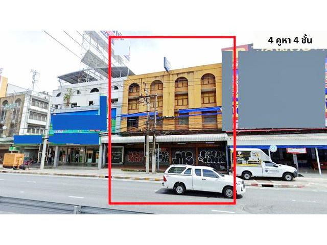 อ.พาณิชย์ 4 ชั้น 4 คูหา 2,999 ร้านอาหาร BTSแบริ่ง ให้เช่า Hostel