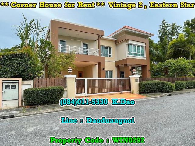 Vintage 2 @Eastern Star Golf Course, Ban Chang *** Corner House for Rent ***