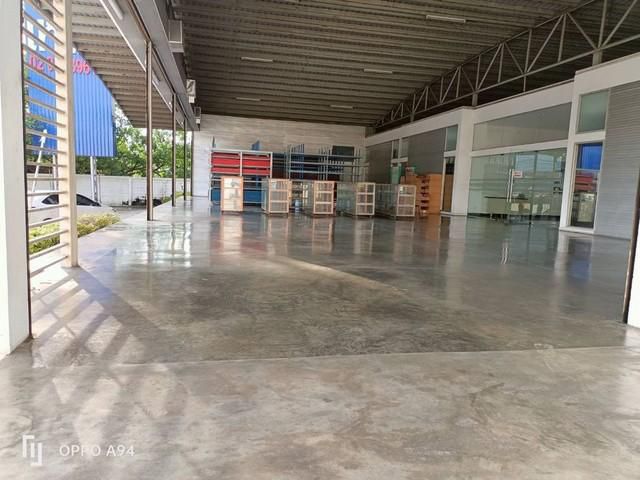 HR2129 ให้เช่าพื้นที่หน้าร้าน ขนาด 400 ตรม.ริมถนนเทพารักษ์ บางพลี  พร้อมลานจอดรถ เหมาะทำเป็นโชว์รูม