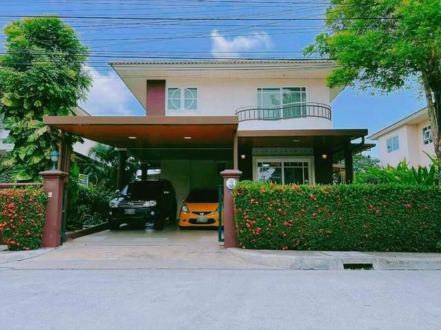 HS0728 ขายบ้านเดี่ยว 2 ชั้น ถ.เฉลิมพระเกียรติ ร.9 หมู่บ้านศุภาลัย สวนหลวง 4 ห้องนอน 4 ห้องน้ำ เนื้้อที่ 79 ตารางวา