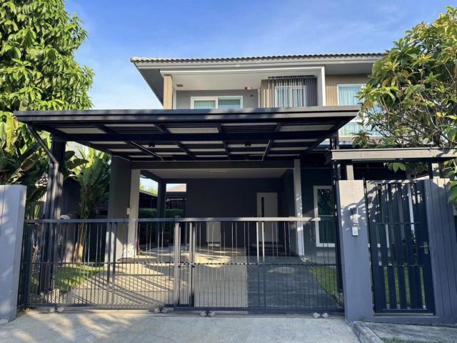 ขายบ้านเดี่ยว 2 ชั้น โครงการมัณฑนา กัลปพฤกษ์-วงแหวน หลังมุม