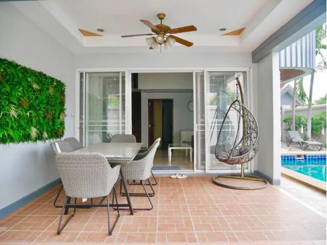 ให่เช่า pool villa 2 ชั้น หมู่บ้านจอมเทียนบีช พาราไดซ์ พัทยา