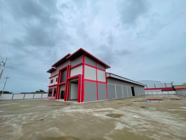 LL3 ขายโรงงาน 2.5 ไร่ 1200 ตรม. พันท้ายนรสิงห์ พระราม 2 ใกล้นิคมสินสาคร ขอ รง.4 ได้ ลดราคา ฟรีโอน หลังสุดท้าย