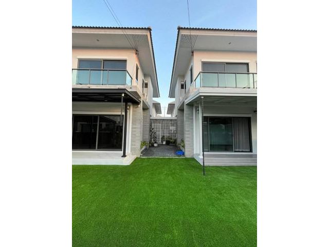 ขายบ้านเดี่ยวโครงการ บ้านริมสวน ซีนเนอรี่ บางนา-สุวรรณภูมิ สมุทรป