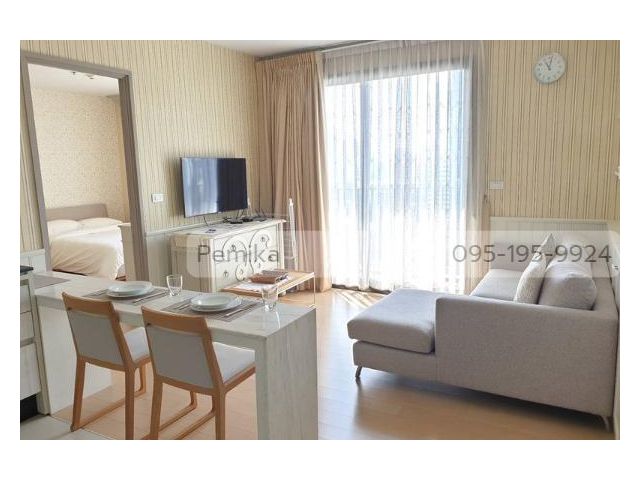 For Rent HQ Thonglor area 50 sqm. 35K Per Month Fully Furnished ให้เช่า คอนโด เอช คิว ทองหล่อ