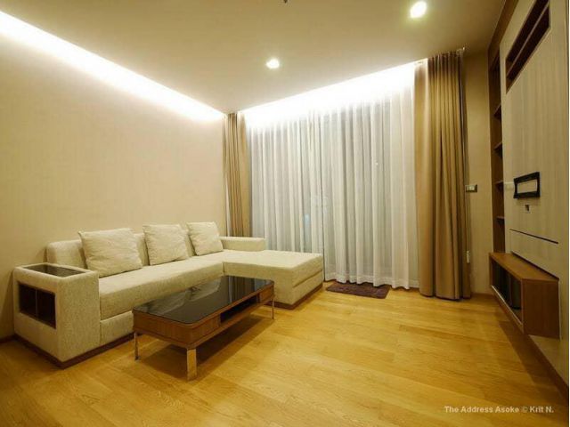 The Address Asoke for rent 2 bedrooms 2 bathrooms 65 sqm. rental 38,000 baht/month