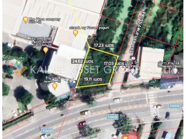 ที่ดิน วัดลาดปลาดุก แปลงมุม
