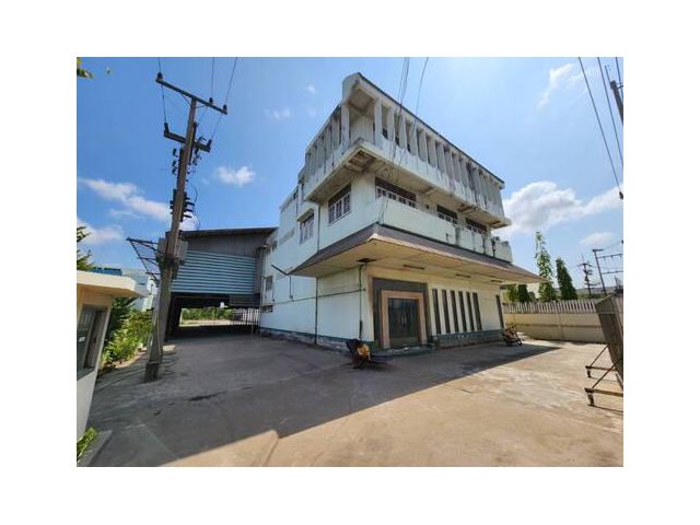 ขาย/เช่า ที่ดิน 2 ไร่ 164 ตรว.พร้อมอาคารสำนักงาน 4 ชั้นและโกดัง