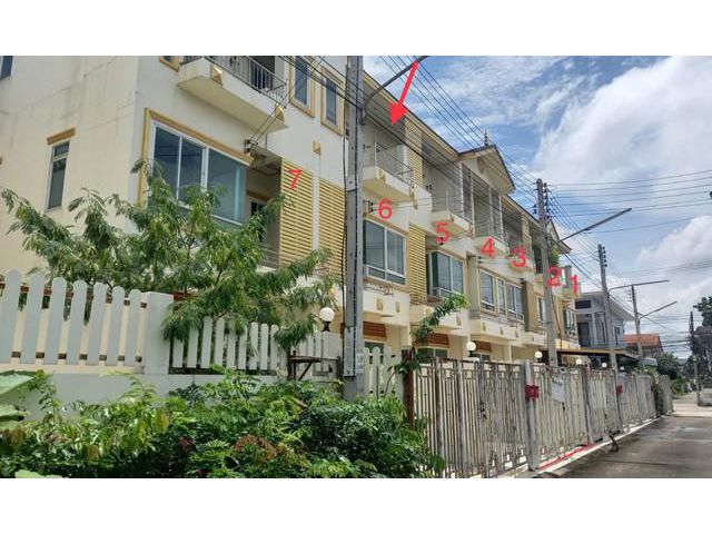 ขายทาวน์โฮม 3 ชั้นโครงการสุรนารายณ์ทาวน์โฮม อ.เมือง จ.นครราชสีมา